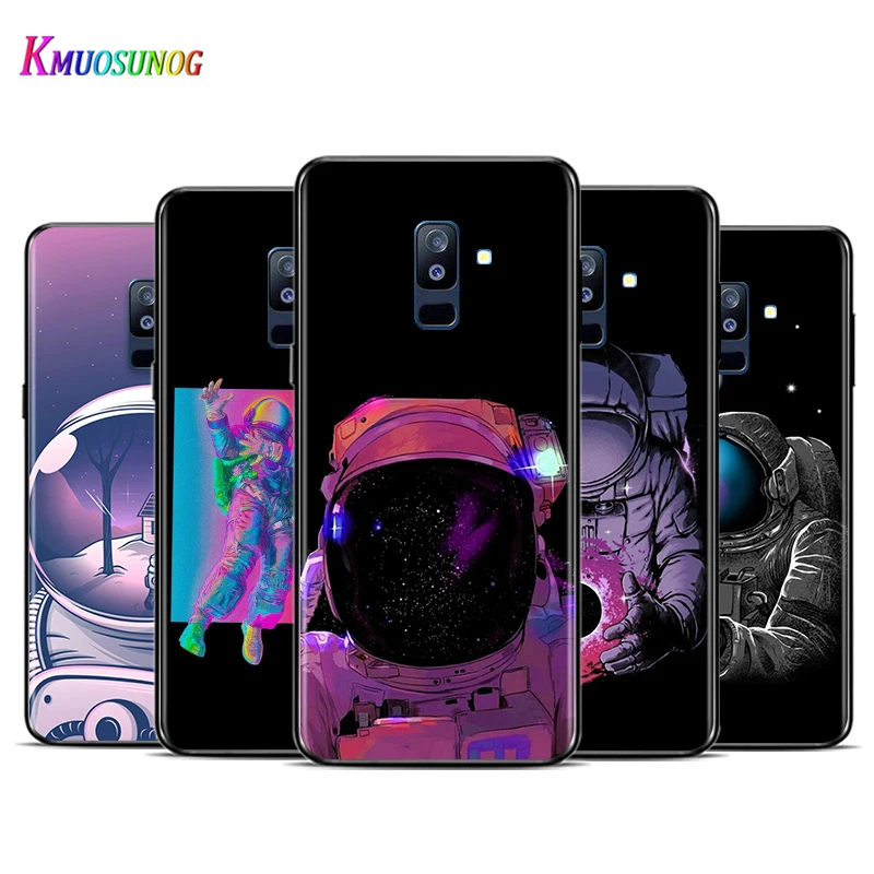 

Cartoon Astronaut Art Silicone Cover For Samsung A9S A8S A6S A9 A8 A7 A6 A5 A3 Plus Star 2018 2017 2016 Soft Phone Case