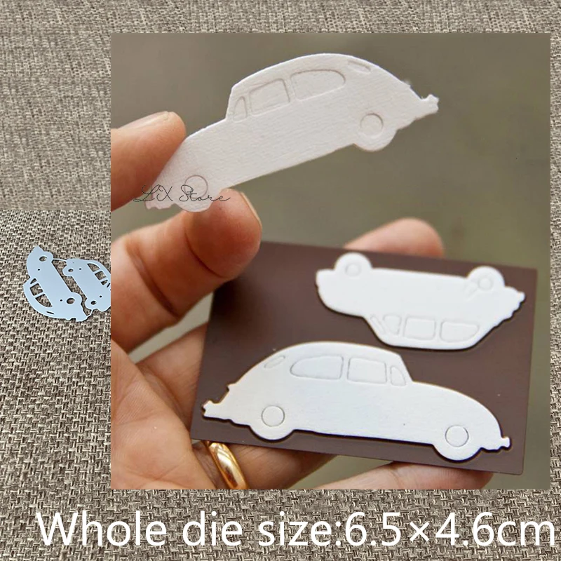

XLDesign Craft Metal Cutting Dies stencil mold 2pcs car decoration scrapbook Album Paper Card Craft Embossing die cuts