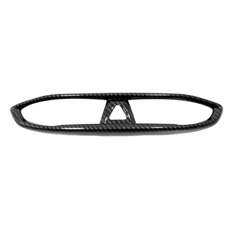 

New for Hyundai Santa Fe IX45 4Th 2019 2020 Car Styling Carbon Fiber Central Control Air Outlet Conditioning Vent Cover Trim