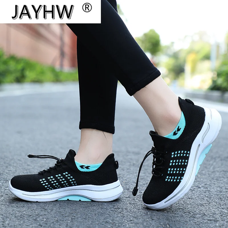 

2020 New Women Shoes Flats Fashion Casual Ladies Shoes Woman Lace-Up Mesh Breathable Female Sneakers Zapatillas Mujer