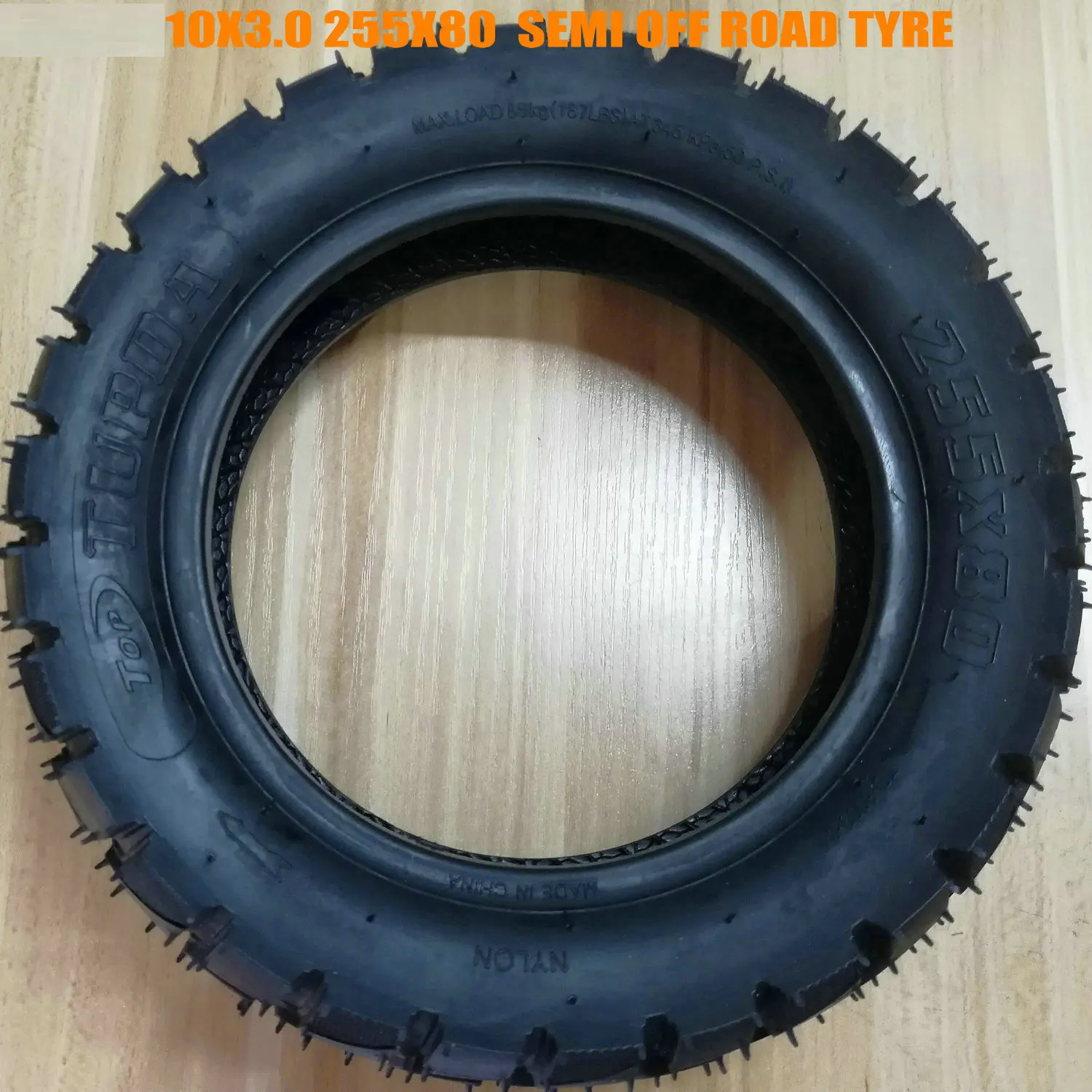 10 дюймов 10X3,0/255x80 внедорожные шины для электрического скутера складной велосипед утолщаются расширить жесткий износостойкий пневматические шины