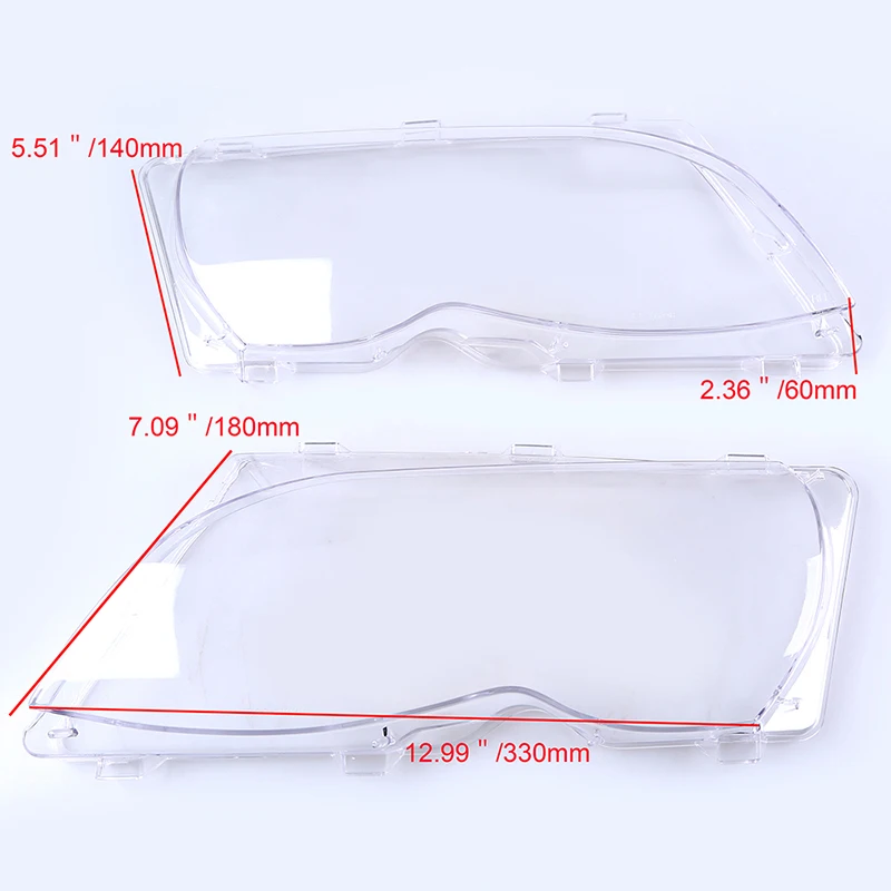 Автомобильные фары POSSBAY линзы крышка прозрачные для BMW 3 Series E46 Sedan 2001 2002 2003 2004 2005