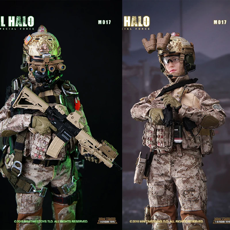 

Mini Times Toys (M017) 1/6 US Navy SEALs HALO Combat Team Female Soldiers Female Special Forces In Stock