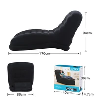 original genuine high grade single back sofa lazy leisure reclining chair inflatable sofa portable lazy outdoor furniture bed