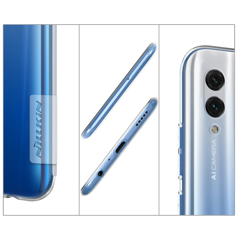 Huawei Honor 10 Lite Case 6.21&quot NILLKIN Nature TPU Clear Transparent Soft Back Cover 10Lite HRY-LX1 LX2 Protective | Мобильные