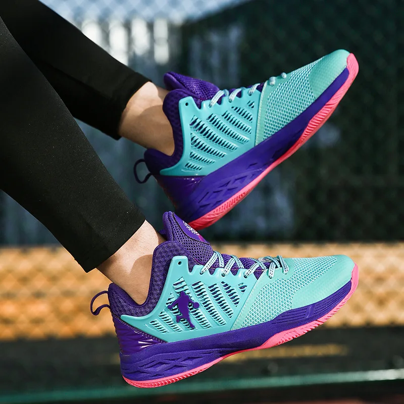 Мужские Нескользящие кроссовки сетчатые дышащие повседневная Молодежная обувь