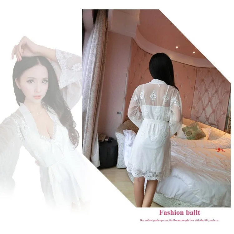 Новая женская одежда для сна в корейском/японском стиле белый и розовый