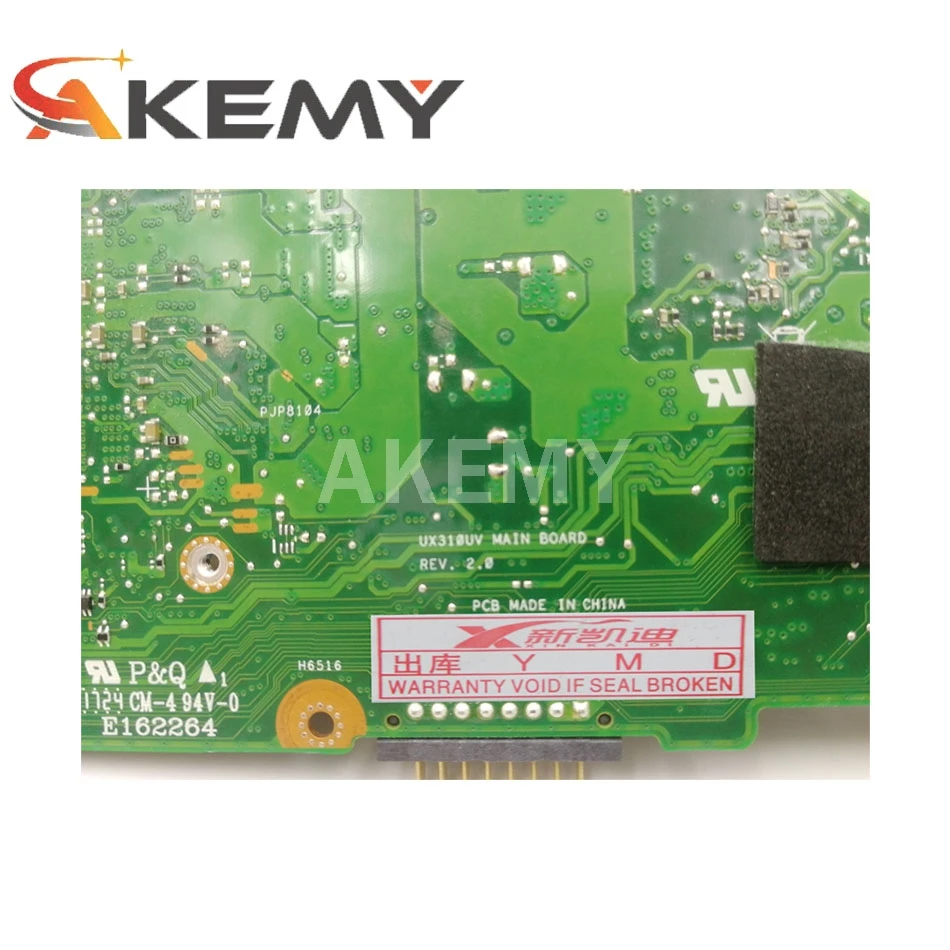 

UX310UA Laptop motherboard for ASUS UX310UQK UX310UQ UX410UQ UX410UQK UX310UA original mainboard 8GB-RAM I5-6200U