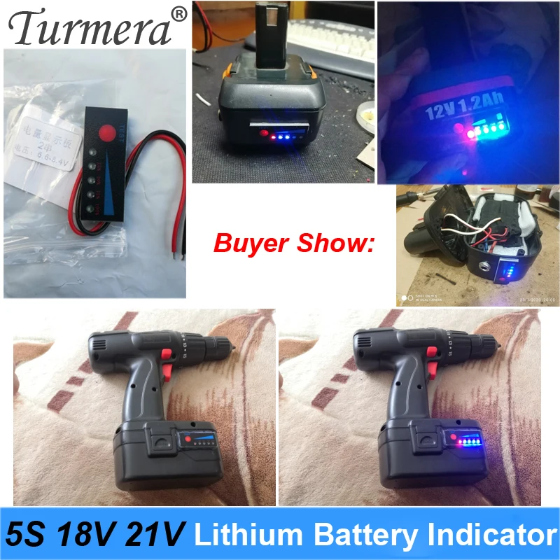 Индикатор аккумулятора 1S 4 2 V 2S 8 3S 12 6 4S 21V 6S 16 24V модуль дисплея емкости литиевой