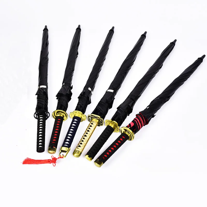 Miglior Spada Katana Ombrello Manico Lungo Protezione Uv Antivento Business Ombrello Per Adulti Moda Sombrilla Playa Rain Gear BD50UU