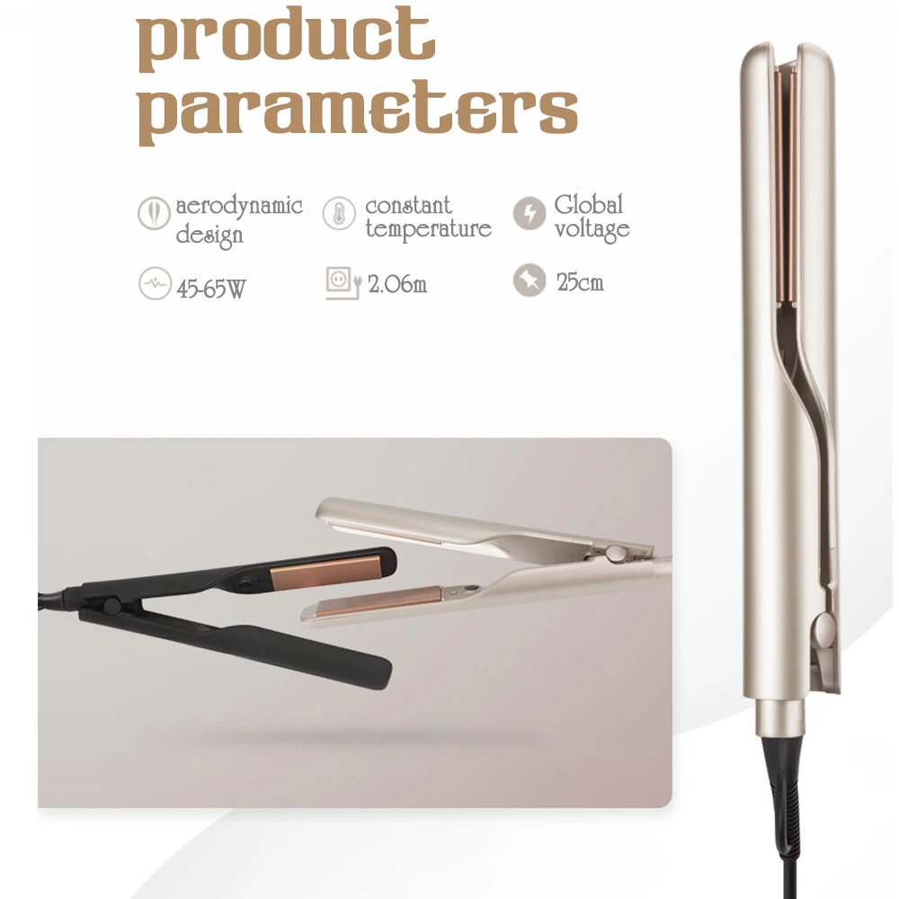 Профессиональный электрический выпрямитель и щипцы для завивки волос утюжок