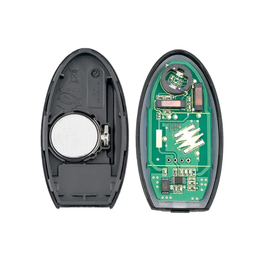 

QWMEND CWTWB1G744 5 Buttons Smart Car Key for Nissan Armada Infiniti QX56 QX80 Car Remote Key 1788D-FWB1G744