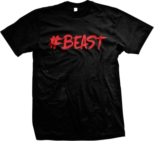 

Hashtag Beast Swole Lifting Swag Mode Go Hard Weight Training Mens T-shirt