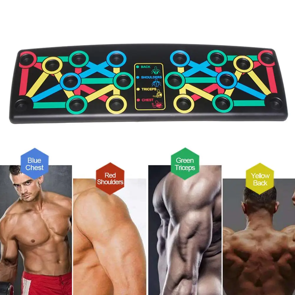 

14-in-1 Push-up Support Fitness Equipment Multi-function Push-up Stands Fitness Exercise Tools for Gym Body Building Workout Tra