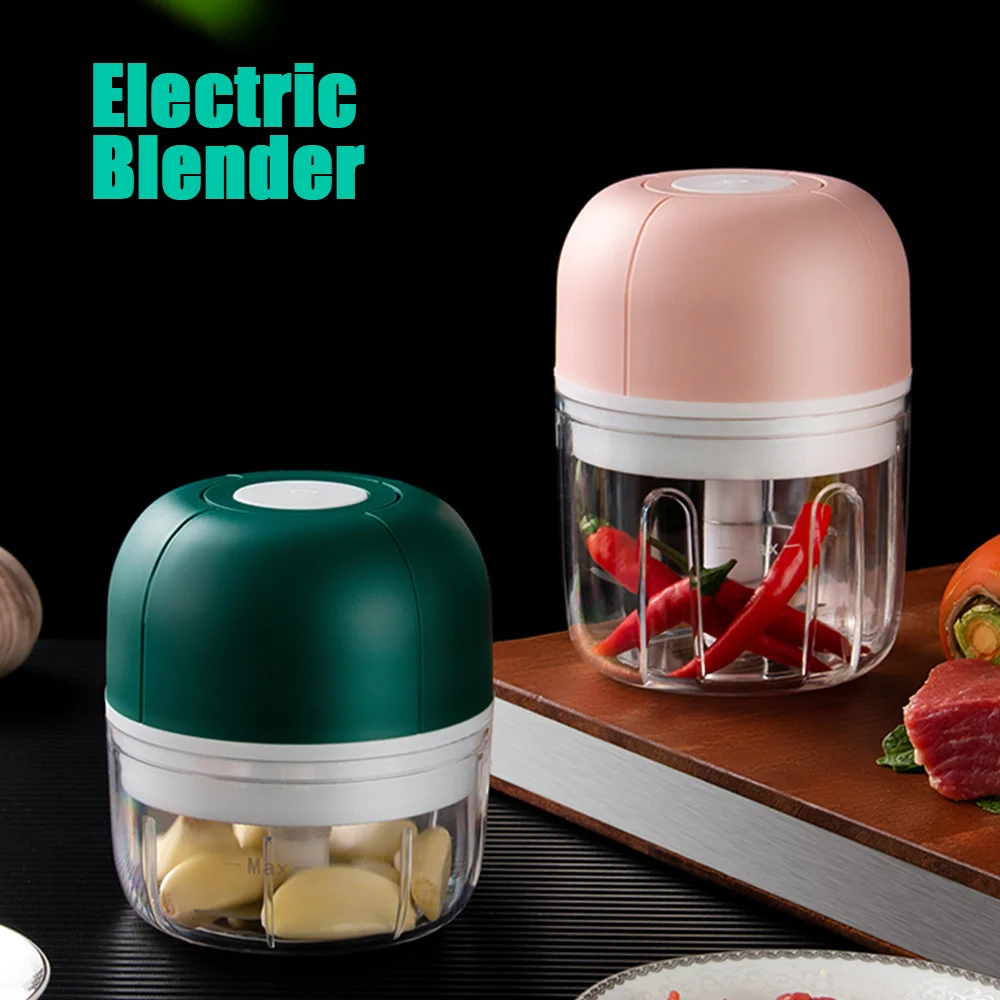 

Mixer Electric Chopper Blender Garlic Masher Press Wireless Electric Mincer Vegetable Chili Meat Grinder Food Crusher Chopper