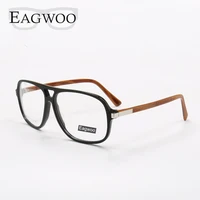 vintage double bridge eyeglasses full rim optical frame prescription spectacle men myopia eye glasses with spring temple 1920