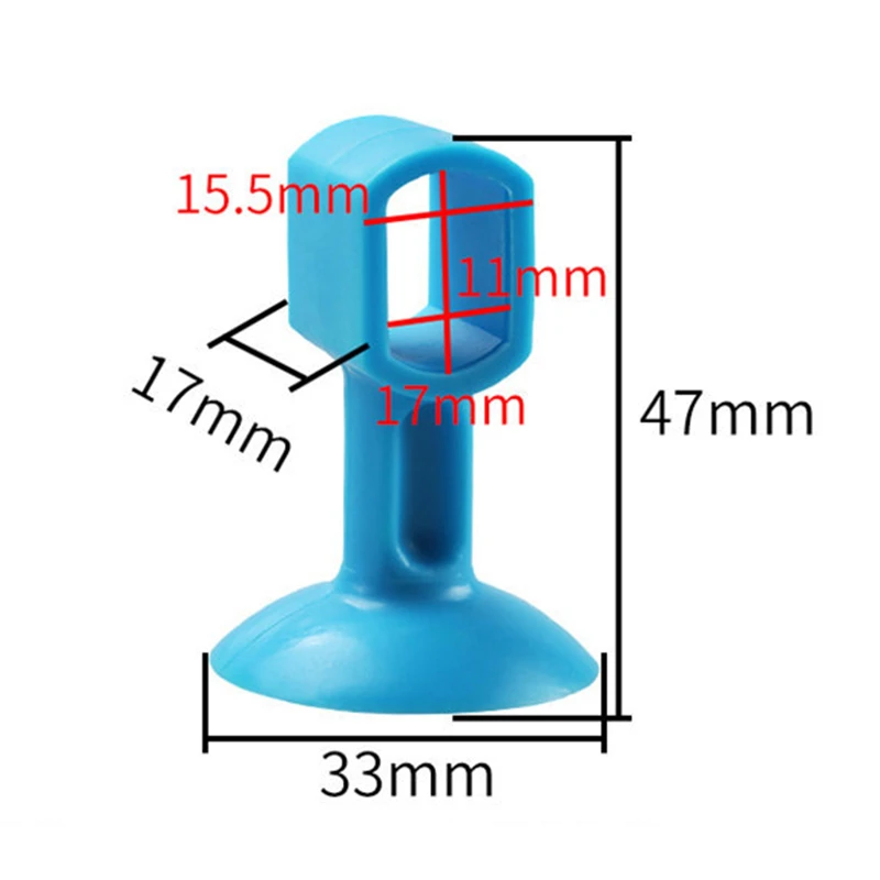 

Handle Anti-collision Silicone Suction Bathroom Door Bumper Rubber Door Stop Plastic Anti-collision Broken Bridge Suction