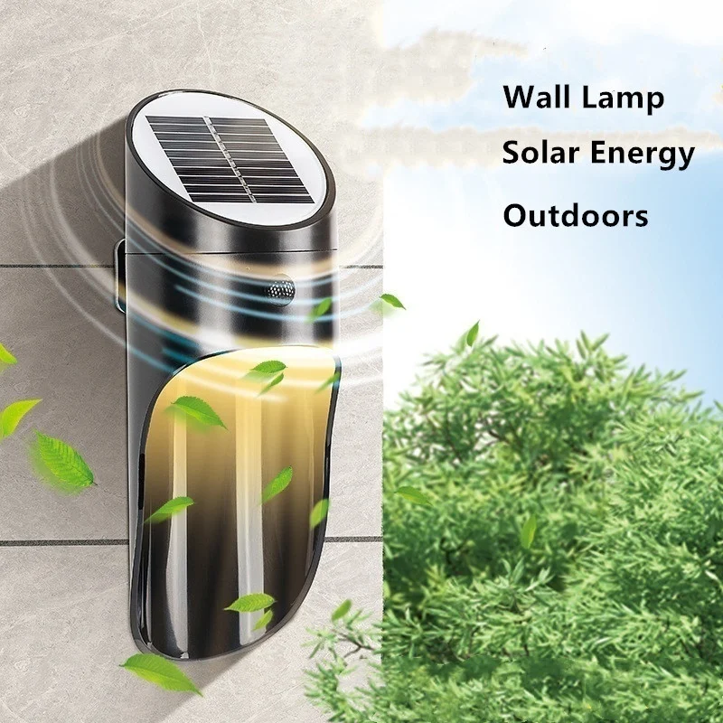 Светодиодный сенсорный светильник на солнечной батарее настенный радар с