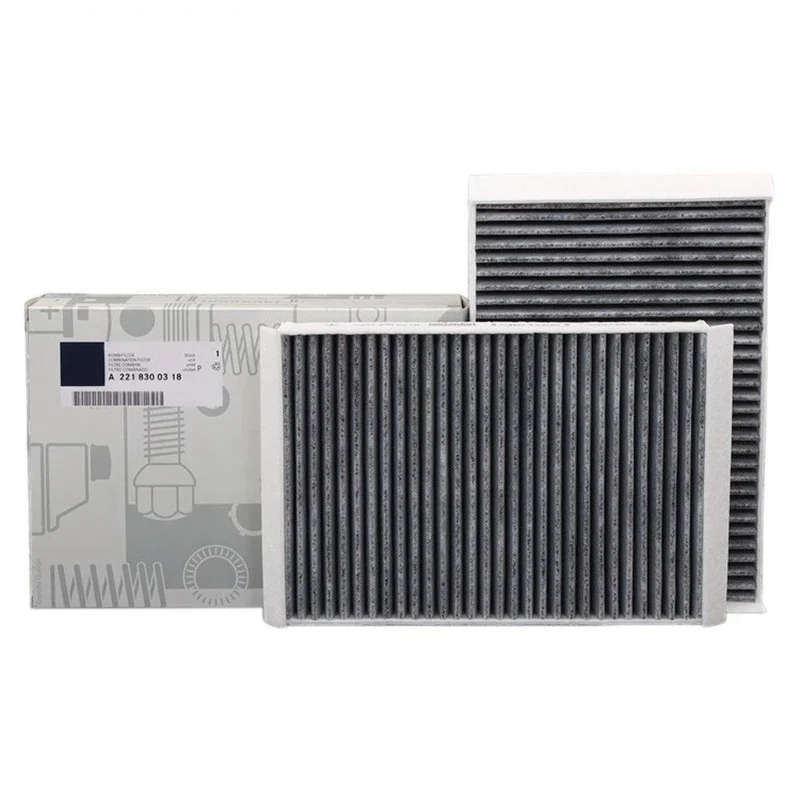 

Cabin Filter A2218300038 2 Pcs For Mercedes Benz S-CLASS W221 S 250 280 300 320 350 400 450 500 600 S63 S65 AMG 2006-2013 Model