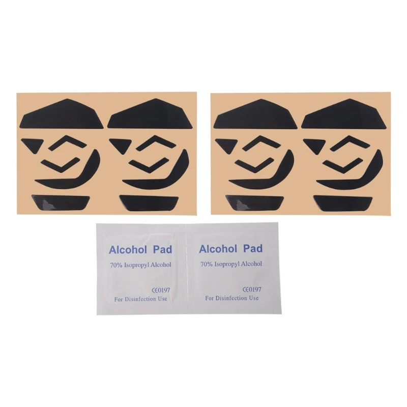 

4 sets 0.6mm Mouse Skates Mouse Stickers Pad for ogitech G502 Mouse