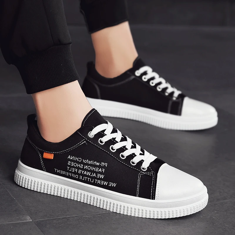 Couple models personality fashion skateboard shoes wild trend canvas unisex sports casual men's sneakers men | Спорт и