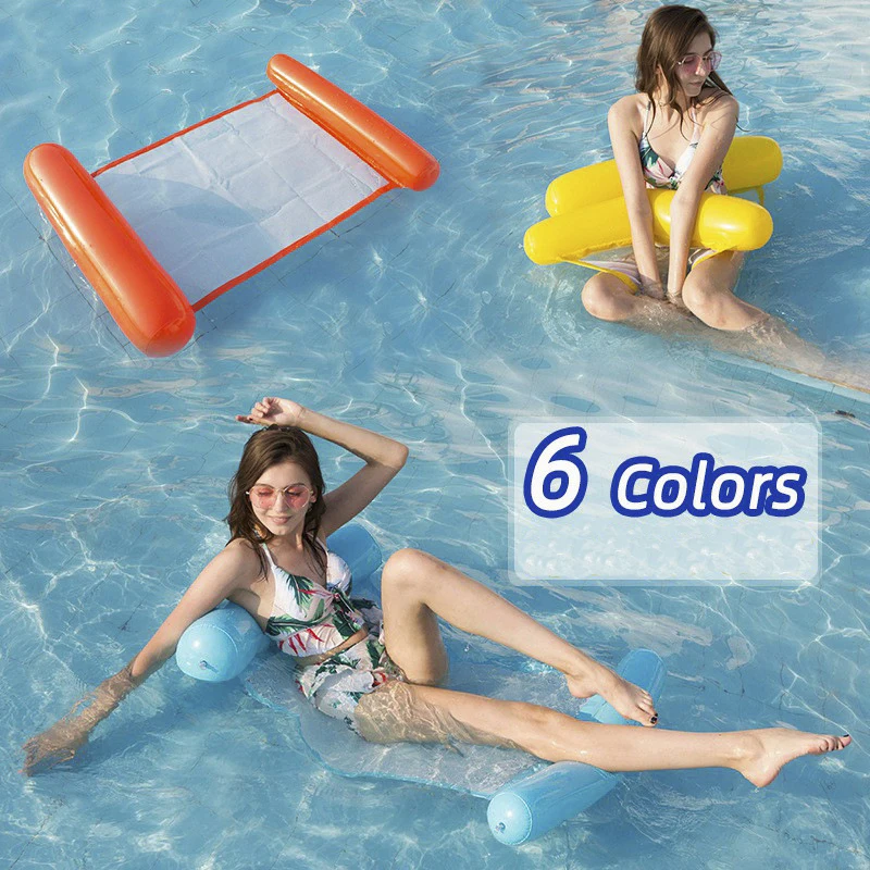 Надувная кровать для отдыха детей и взрослых 120 х75 см надувной бассейн плавающая