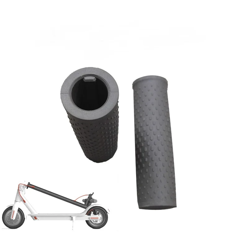 

2PCS Rubber Sleeve Non-slip Hand Grip Kit for Xiaomi Mijia M365 Electric Scooter Skateboard