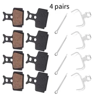 4 pair 8pcs mtb bicycle hydraulic disc ceramics brake pads for shimano sram avid hayes magura cycling bike part accessories