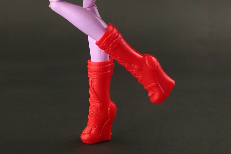 Новое поступление Высококачественная оригинальная обувь для Monster High кукольный вырез красивые белые туфли кукольные аксессуары