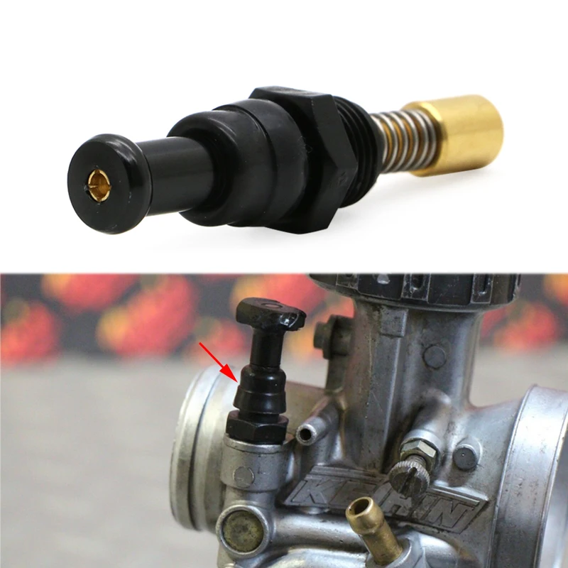 Тяговый дроссель Рычаг поршень Карбюратор carb Кнопка холодного старта для Yamaha