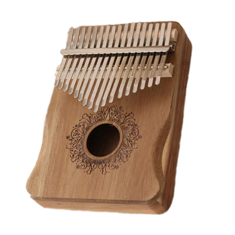 

Kalimba 17 Keys Thumb Piano Portable Handguard Wood Mahogany Mbira Sanza Body Musical Instruments Calimba Creative Music Box