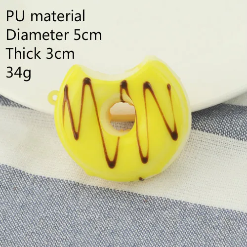 

1Pc Fake Food Simulation Donut Dessert Home Accessorie Cake Dessert Pastry Model Photography Prop Early Education Kids Toys Gift