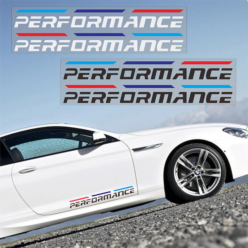 

2pcs Car Body Sticker Car Badge Emblem Decoration Decal Car Styling for BMW M3 M5 M6 X1 X3 X5 E34 E39 E36 E60 E90 E46 F30 F10
