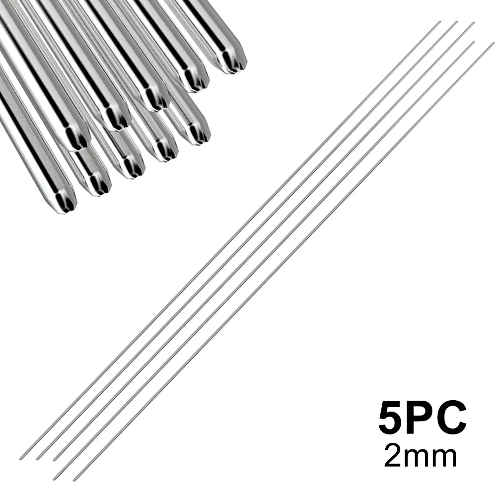 2mm5PC Новые легкие алюминиевые сварочные стержни низкой температуры 5 10 20 50 шт 1,6 мм 2 мм не нужен порошковый припой - Цвет: 2mm5PC
