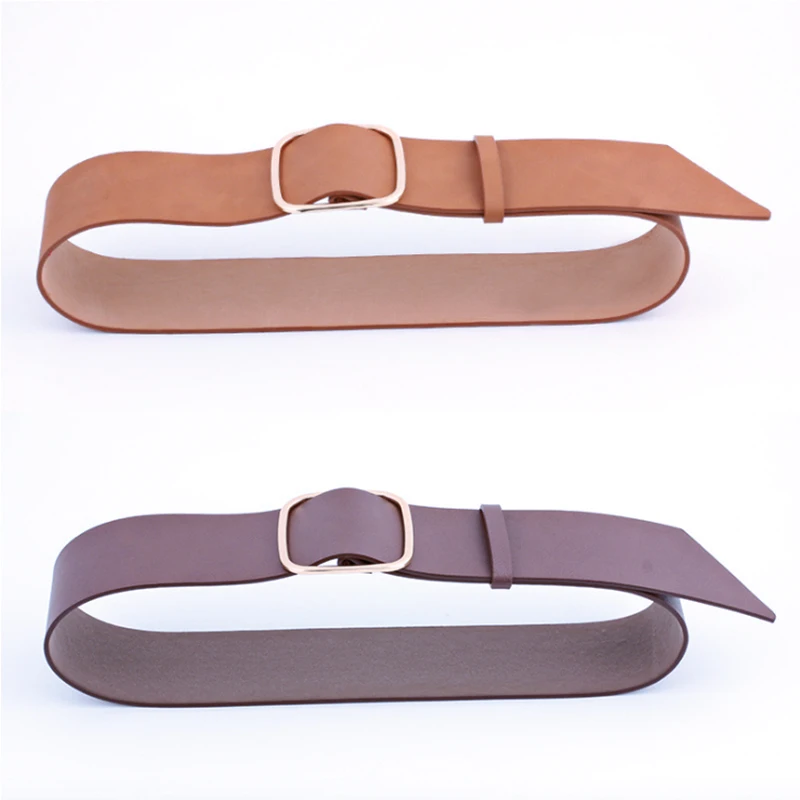 Новый широкий пояс модный индивидуальный золотой серебряный с пряжкой Женская