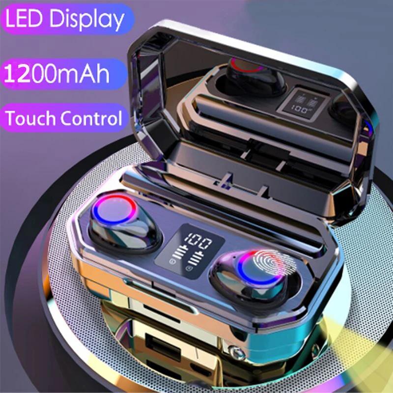 TWS-стереонаушники Ottwn M12 с поддержкой Bluetooth и сенсорным управлением | Электроника