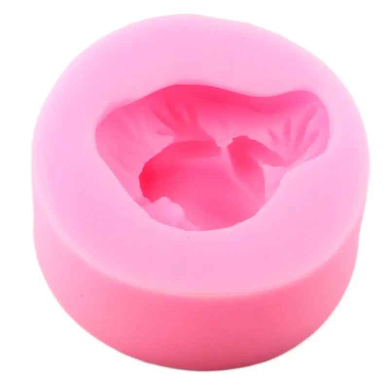 3D в виде листка лотоса лягушка силиконовые формы кекс сделай сам для выпечки