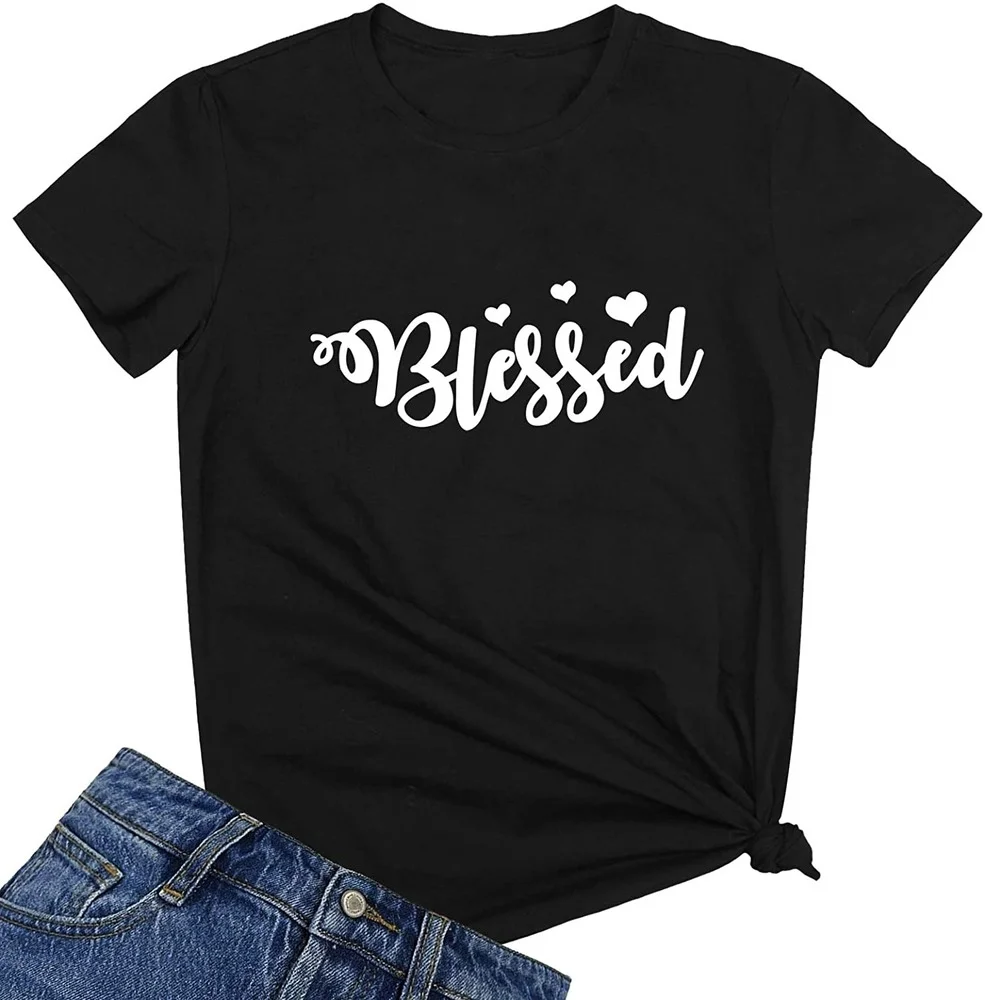 

2021 T Shirt Women Kawaii Summer Tops T-shirt Graphic Tees Fashion Tee Shirt Women Cute Tshirts Graphic Cotton Casual Tops