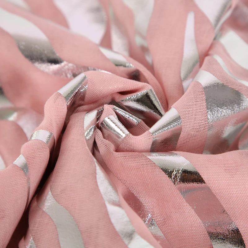 FOXMOTHER Новый Дизайн Блестящая Розовая Желтая Лента из фольги рисунок с животным