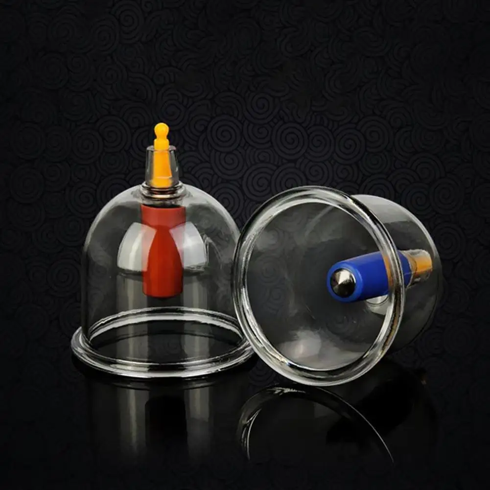 

Big Size 64mm Plastic Vacuum Cupping Cups Moisture Cup Plastic Vacuum Suction Therapy Cans Jars Massager Suction Cupping Va O1G0