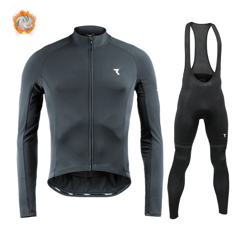 

Winter men's and women's cycling backpack warm suit bike jersey set cycling jersey set road bike