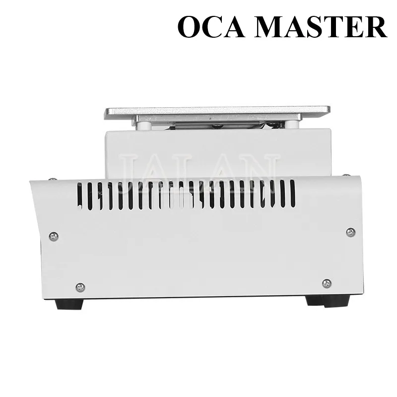 OCA Master встроенный насос сильная мощность 7 дюймов Отопление ЖК-дисплей Отдельная машина стекло ЖК-дисплей разделительный клей инструмент для очистки