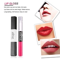 popfeel matte lipstick lip gloss korean shimmer and shine liquid long lasting women makeup cosmetic waterproof non slip beauty