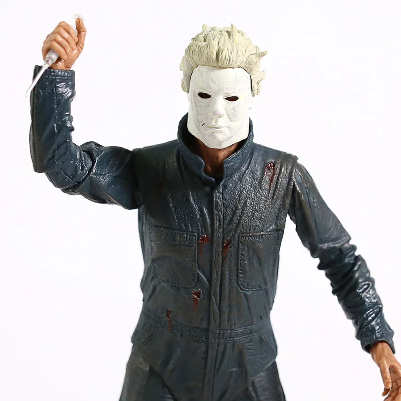 NECA Хэллоуин 2 II Ultimate Майкл Майерс ПВХ фигурка Коллекционная модель игрушки