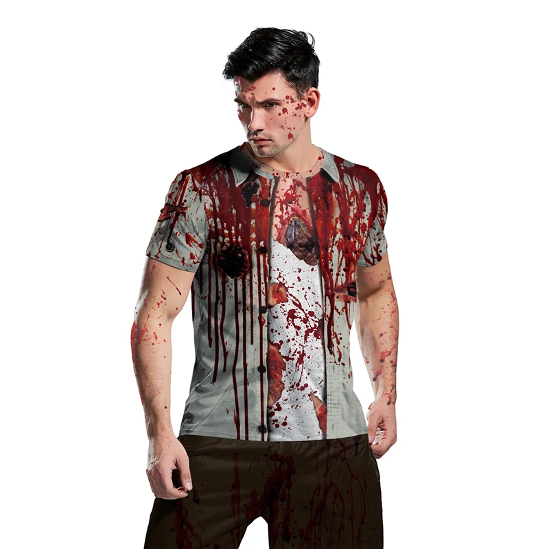 Новый ужас Костюмированная вечеринка Хеллоуин триллер костюм зомби террор