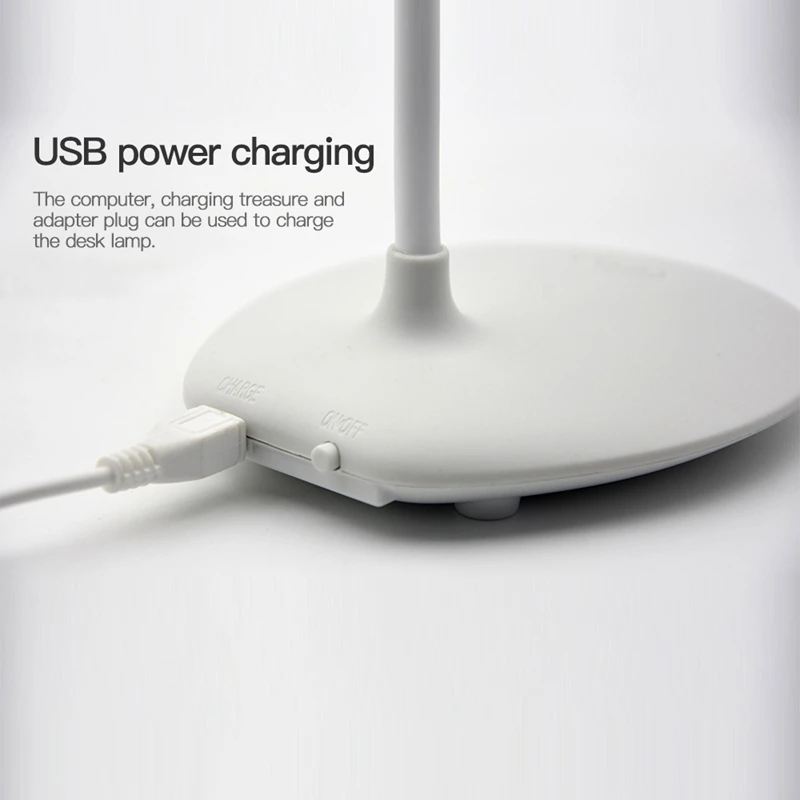 16 Led сенсорный пресс переключатель Usb зарядка 3 шестерни настольная лампа Защита