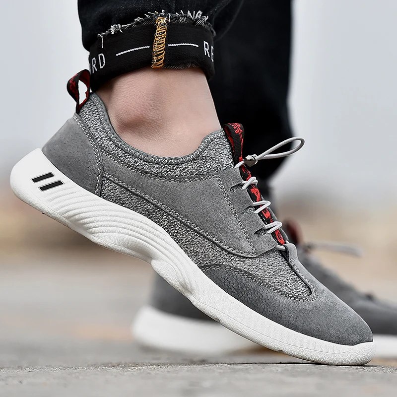 Лидер продаж мужские кроссовки повседневная обувь для бега сетчатые дышащие