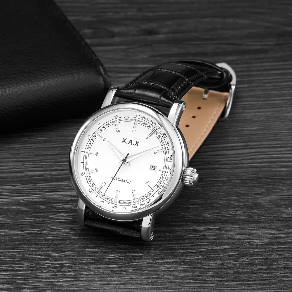 Автоматические Мужские наручные часы с автоподзаводом большие