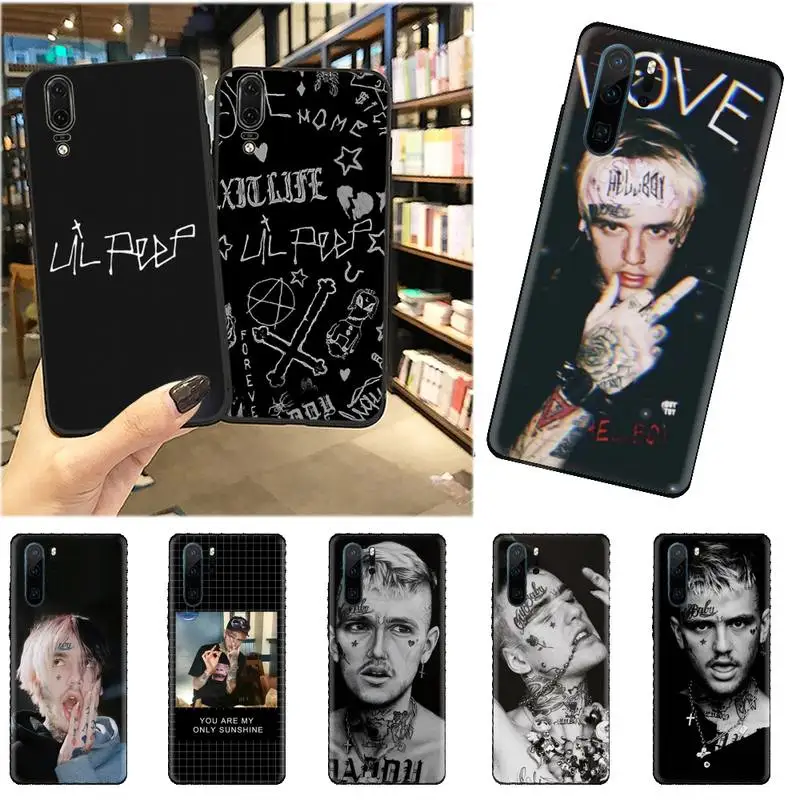 

Lil Peep Lil Bo Peep Soft Phone Case For Huawei honor Mate mate P 10 9X 10i 20 30 40 y7 pro p smart 2019 lite