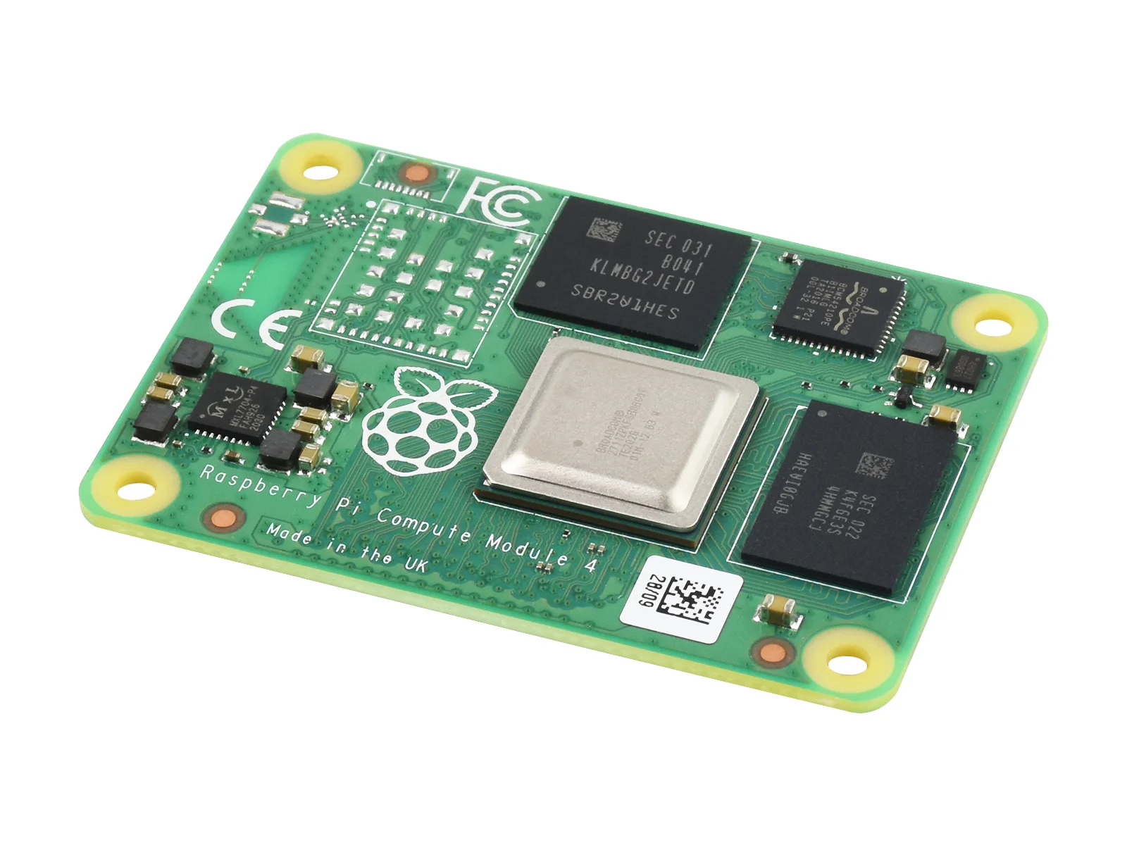Raspberry Pi компьютерный модуль 4 без беспроводного подключения 2 Гб ОЗУ 0/8/16/32 ГБ eMMC Flash